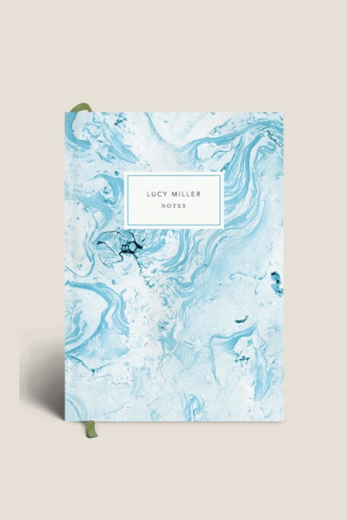 Papier Notebook-letters and lipstick one of favourites