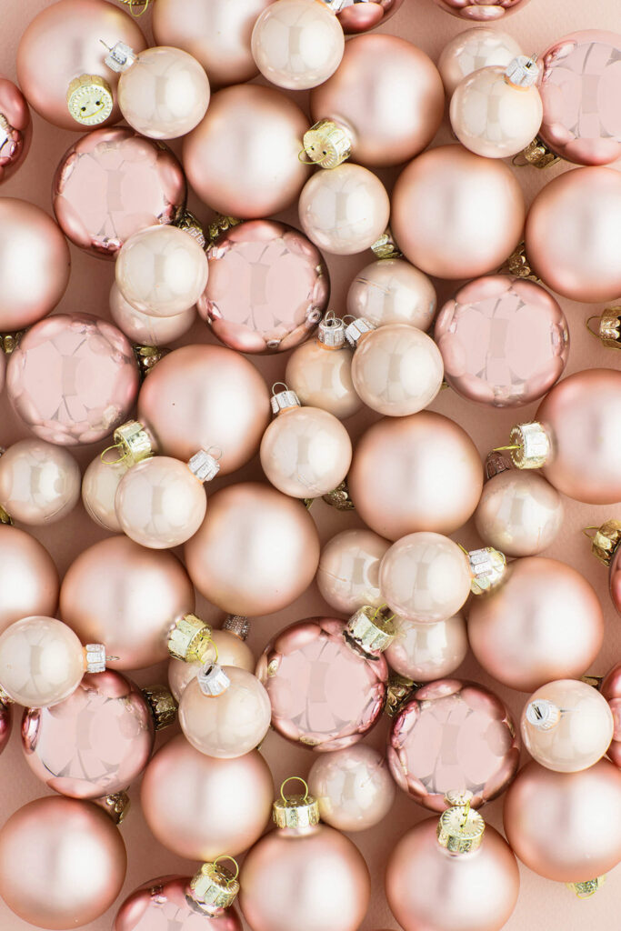 Pink Christmas Decorations