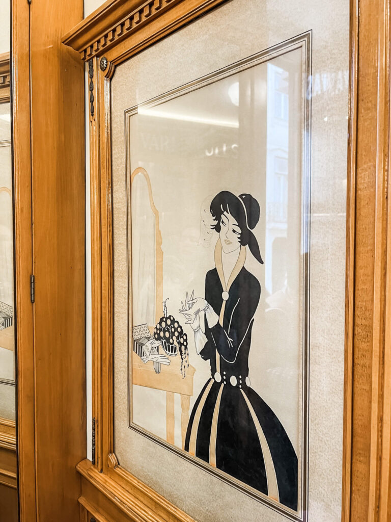 Interior of Luvaria Ulisses Glove Shop in Lisbon