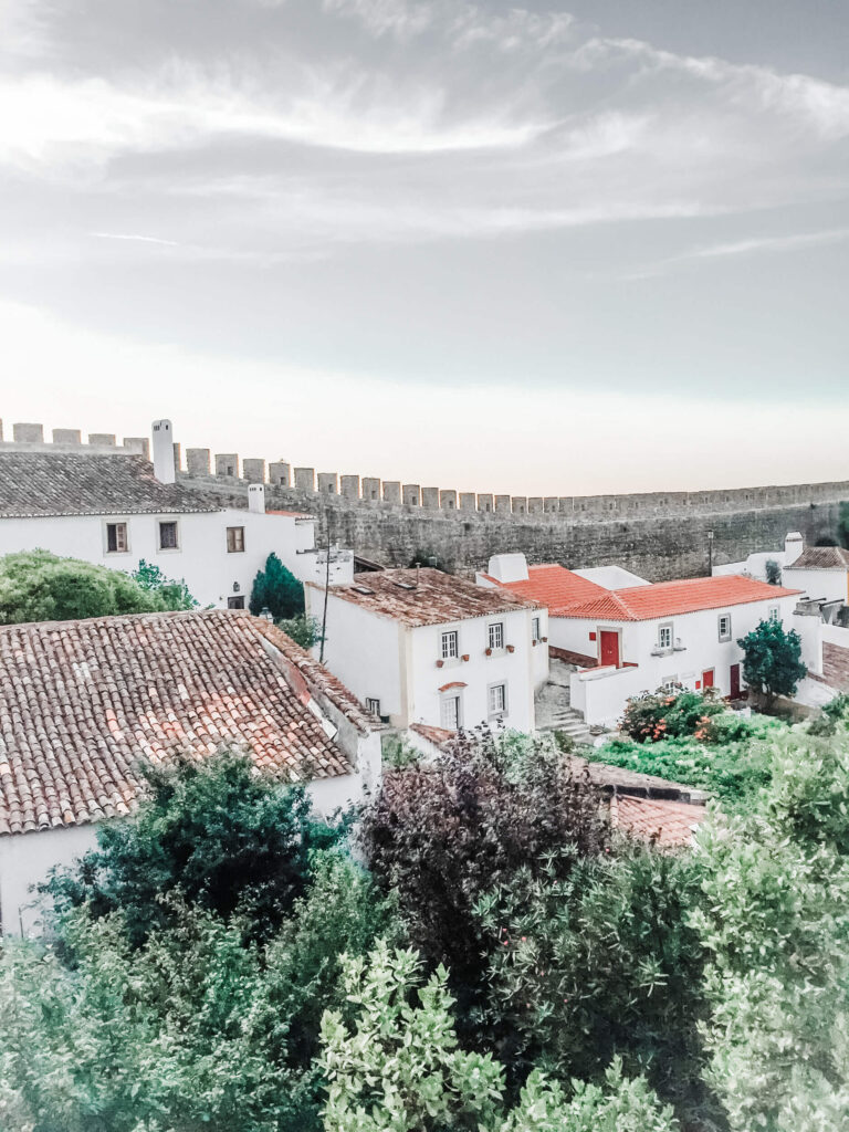 overlooking obidos