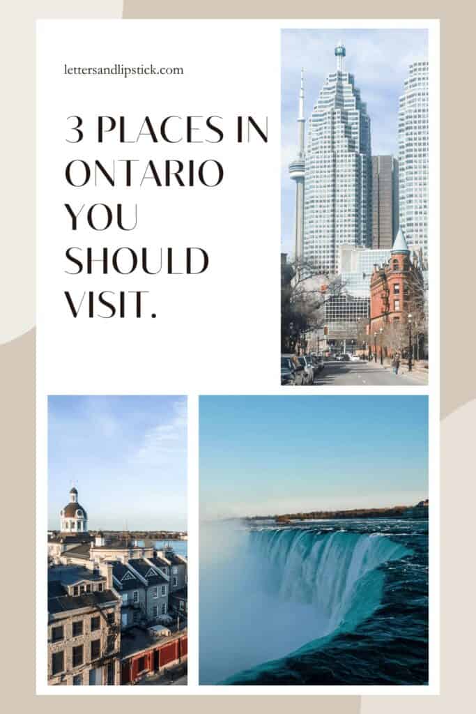 Ontario Cities Worth Visiting Pin
