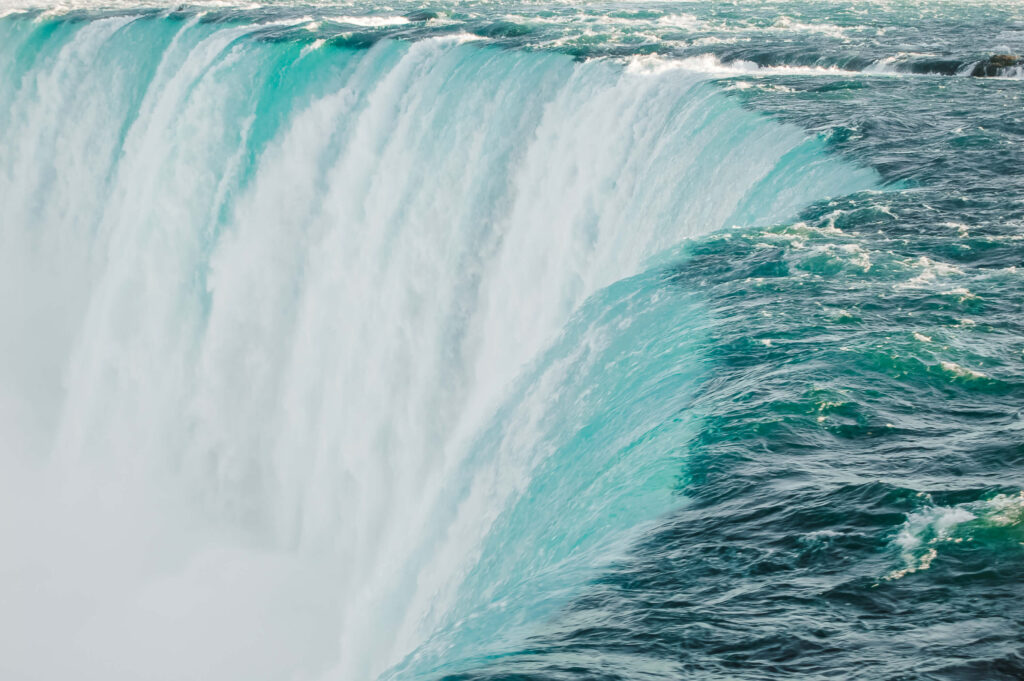 Very close to Niagara Falls Canadian Side