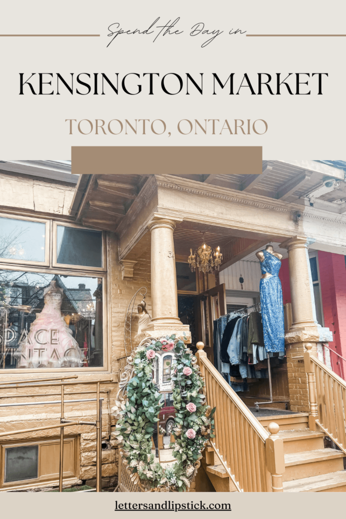 spend the day in kensington market pin