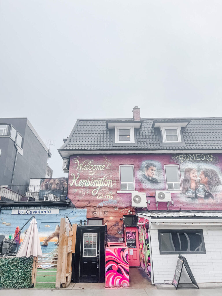 welcome to kensington mural