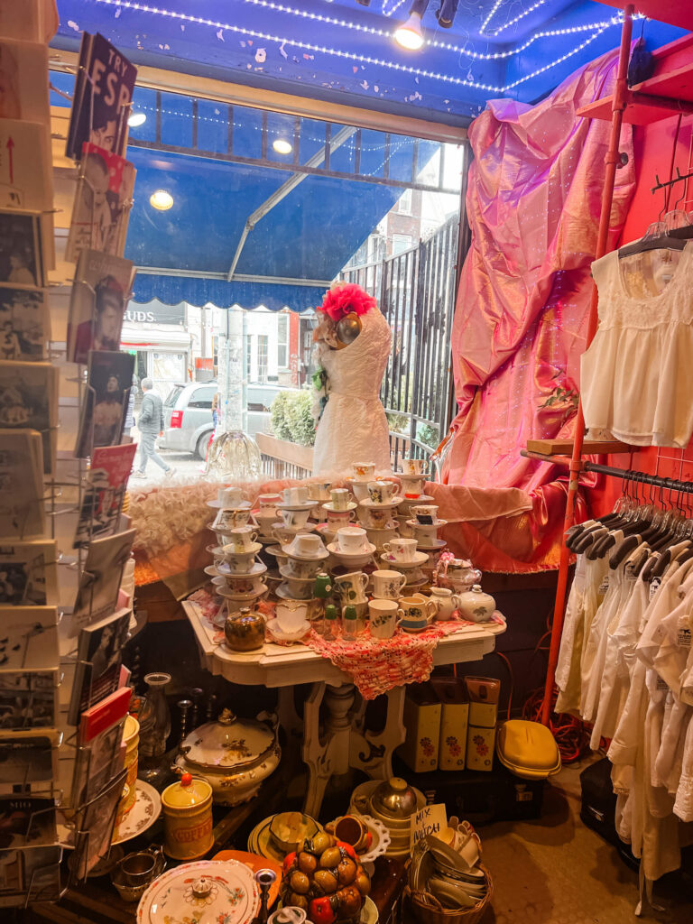 window display inside courage my love