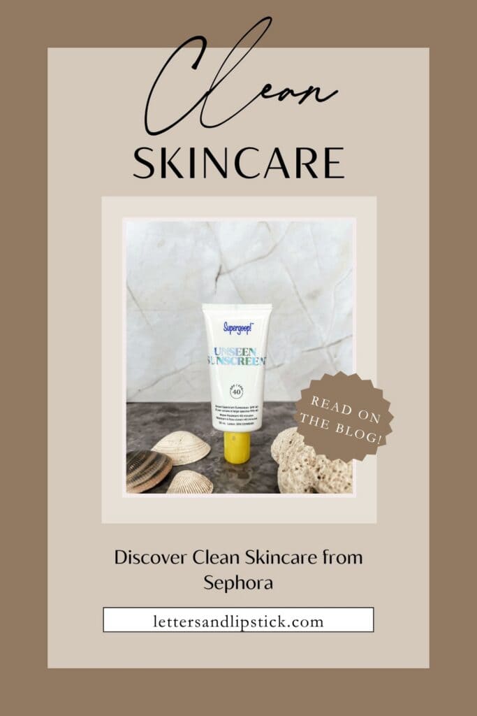 Clean Skincare at Sephora Pin
