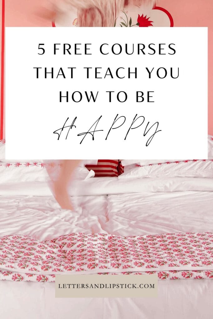 Courses on Happiness Pin