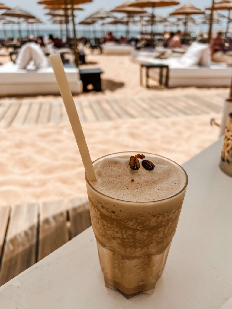 iced coffee in portugal