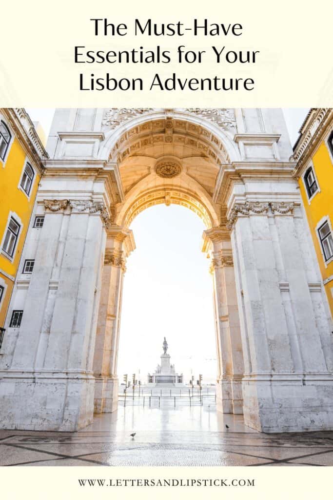 Essential Travel List for Lisbon PIN