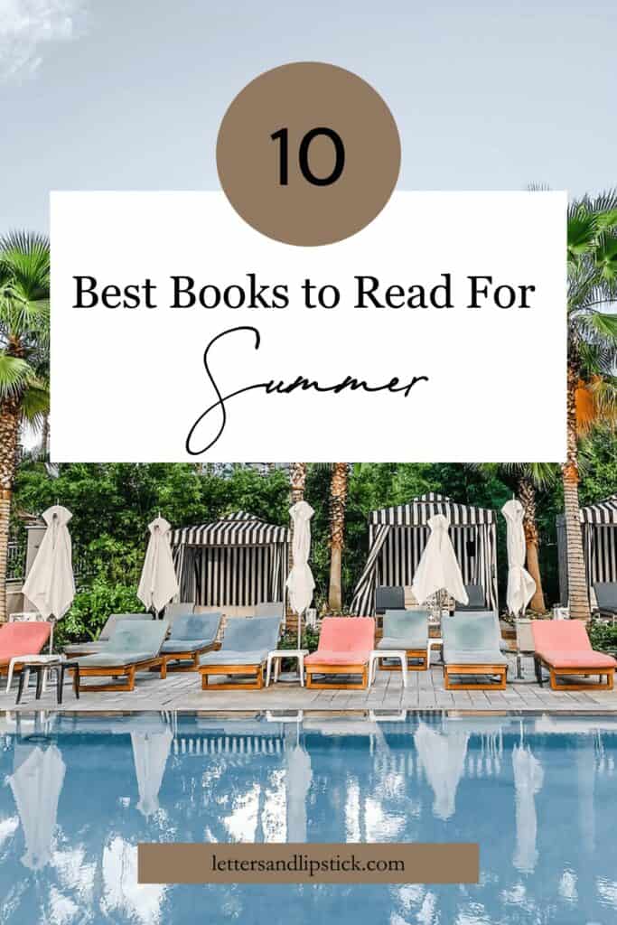 Poolside lounge and dive into books this summer PIN