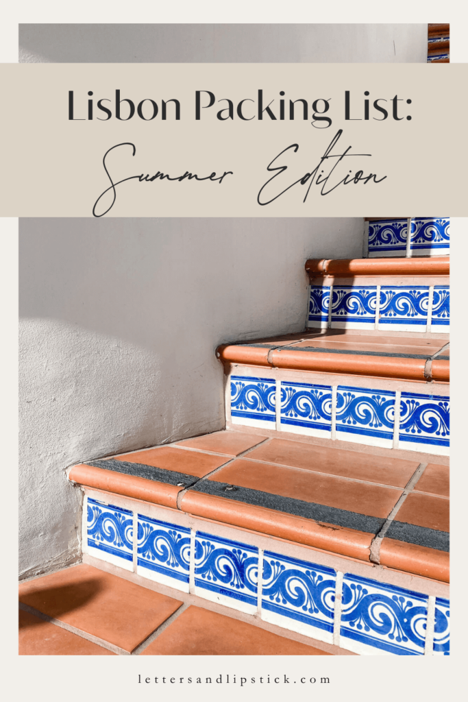 lisbon packing list pin
