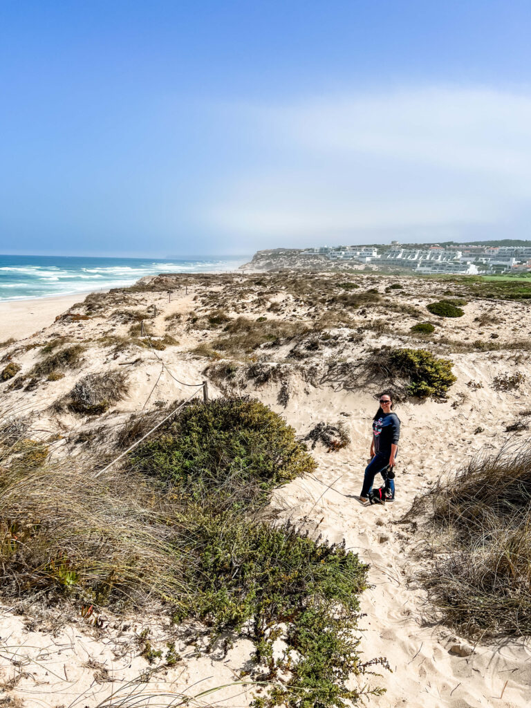 Marilyn and Pepe on the Beach
