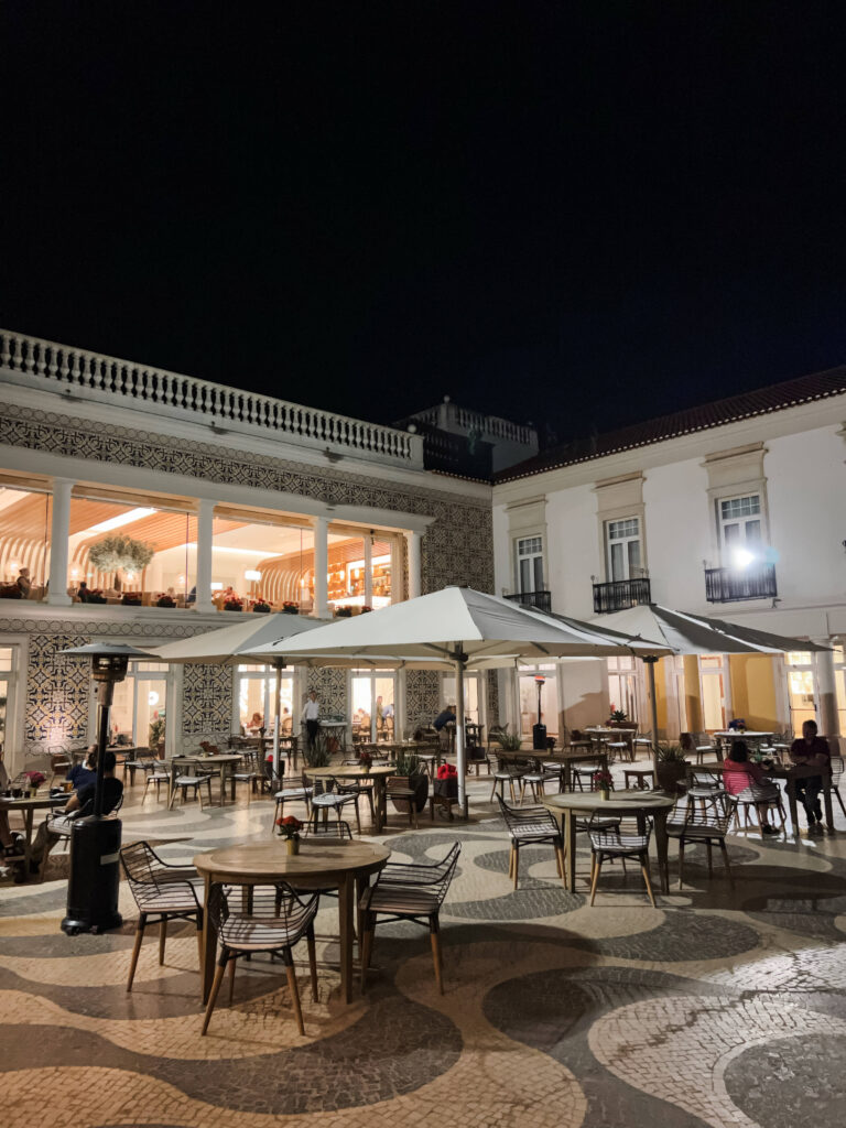 The Marriott Terrace for a Buffet