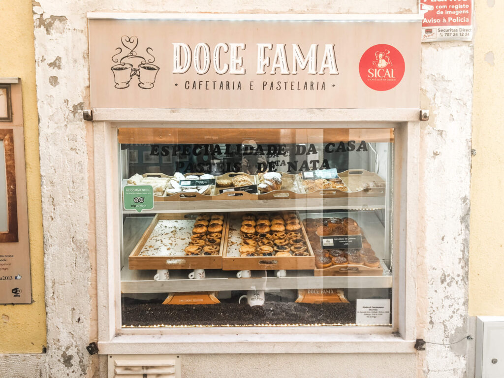 desserts in alfama lisbon