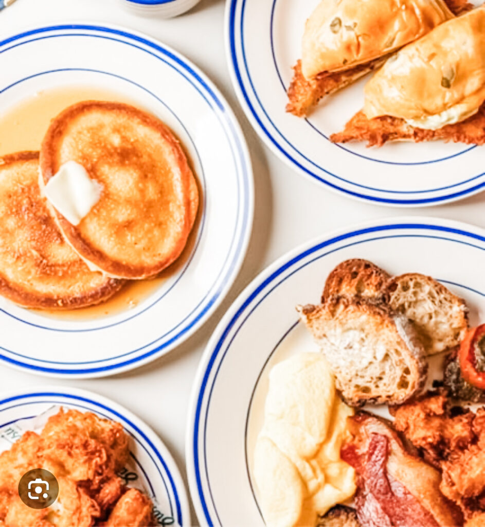 Comfort food served at Susies Rise and Shine Brunch in Toronto