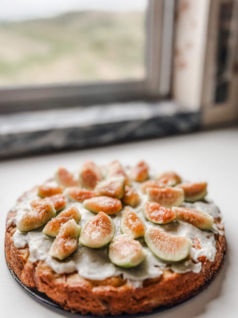 Fig Cake From Fig Tree in Portugal