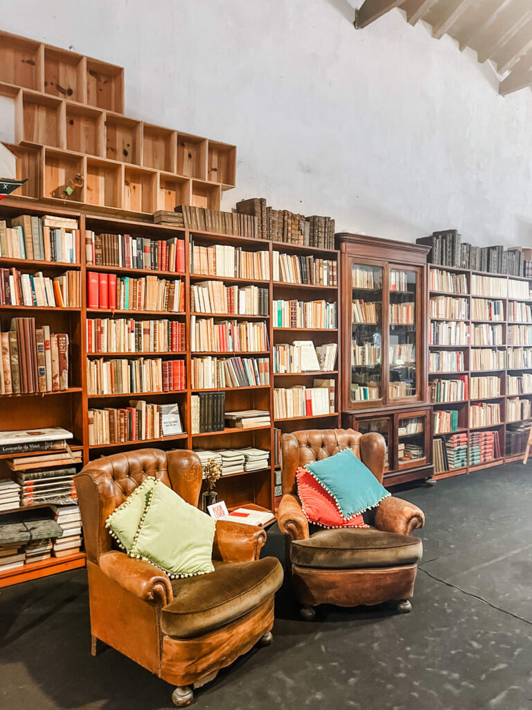 a library in obidos