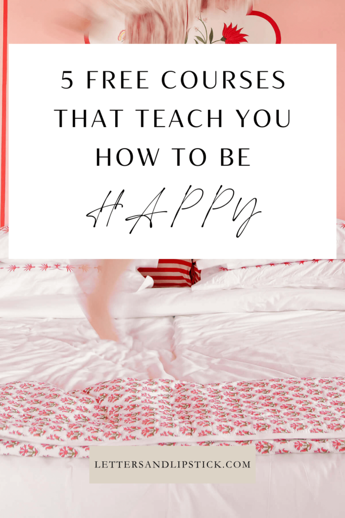 Courses on Happiness Pin