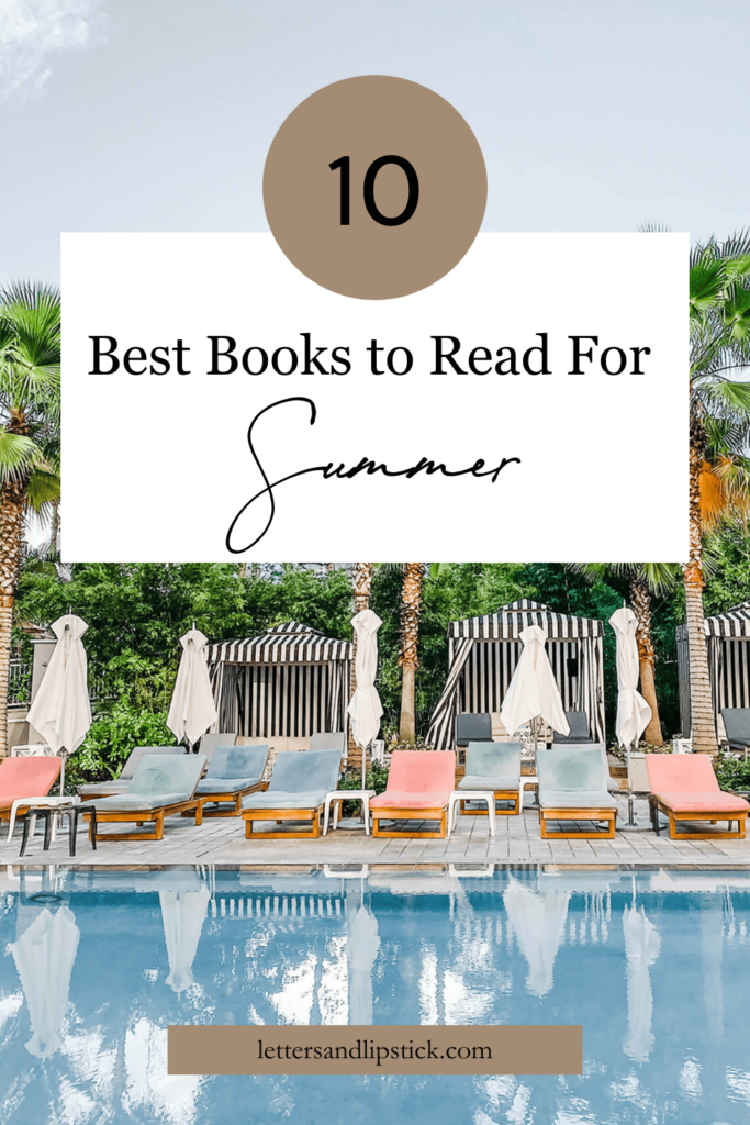 Poolside lounge and dive into books this summer PIN