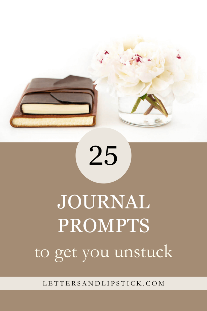 25 Journal Prompts PIN