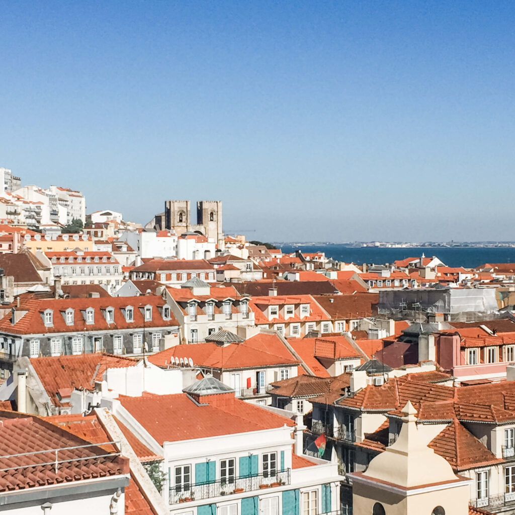 view of downtown lisbon