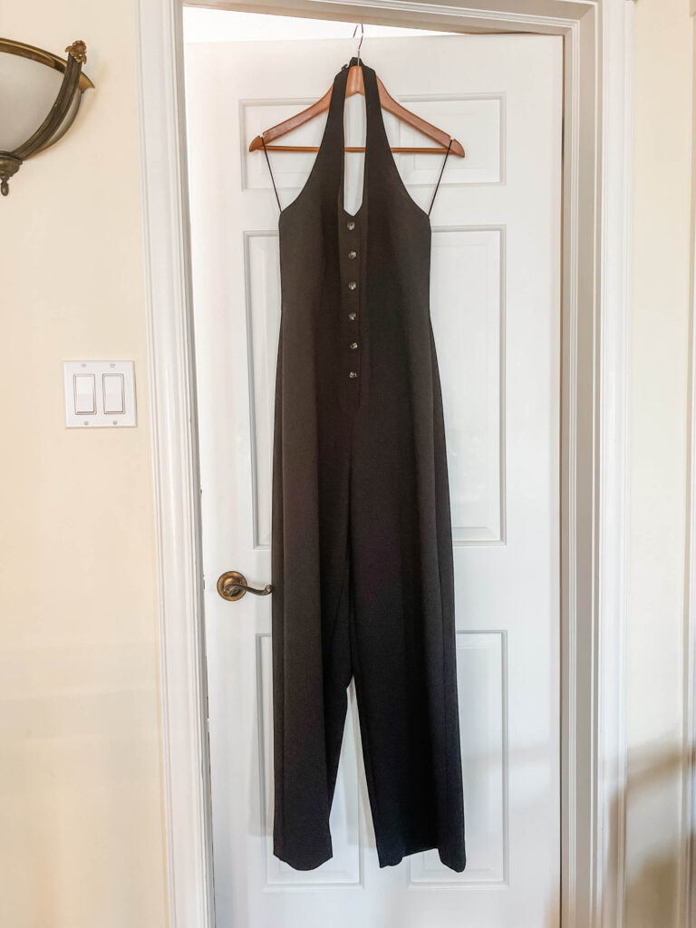 Black jumpsuit